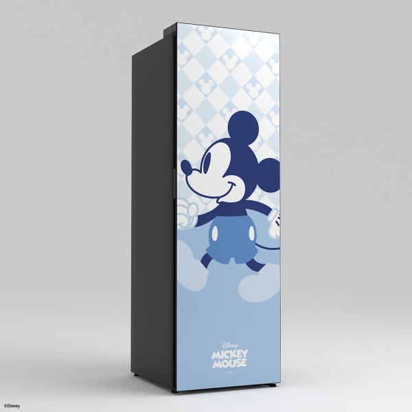냉동고 [디즈니 X BEPOKE] 에디션 1도어 키친핏 (우힌지,우개폐) (미키마우스 블루) 347L RZ34C7965AP