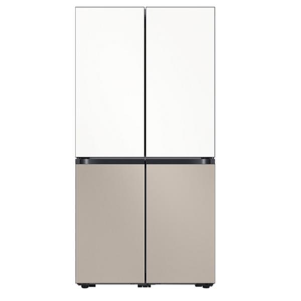 BESPOKE 냉장고 4도어 874 L (UV탈취) 1등급 에센셜 화이트 RF85DB90F1APWT